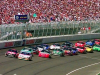 1997. Старт первой гонки NASCAR в Фонтане